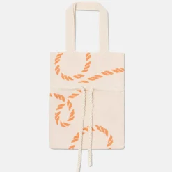 Pierre Robert Tilbehør|Loungewear-Tote Bag Apricot/Ecru