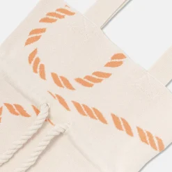 Pierre Robert Tilbehør|Loungewear-Tote Bag Apricot/Ecru