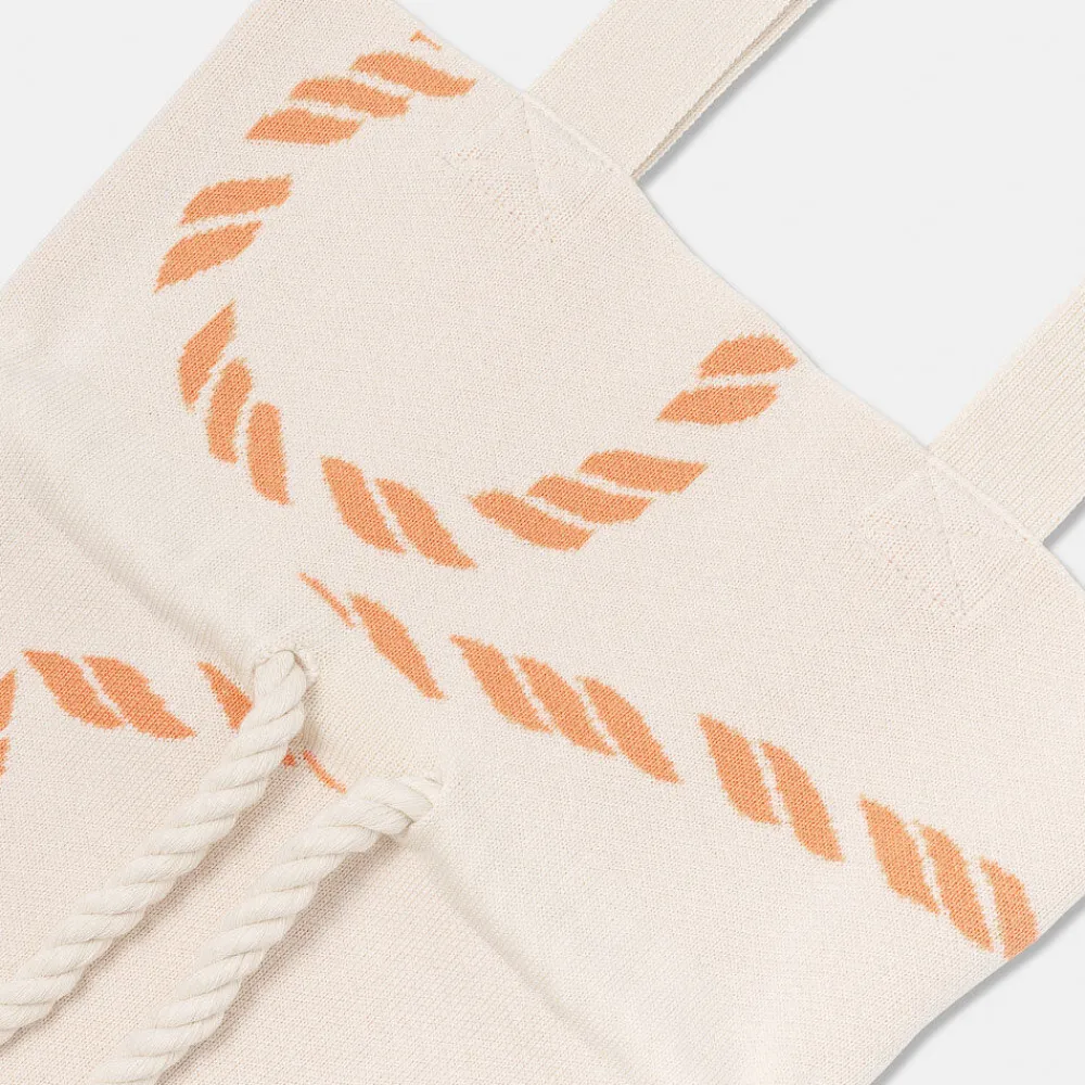 Pierre Robert Tilbehør|Loungewear-Tote Bag Apricot/Ecru