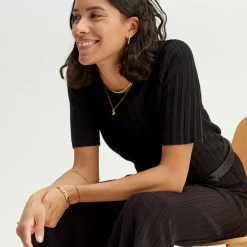 Pierre Robert T-Skjorter|Loungewear-T-skjorte Black