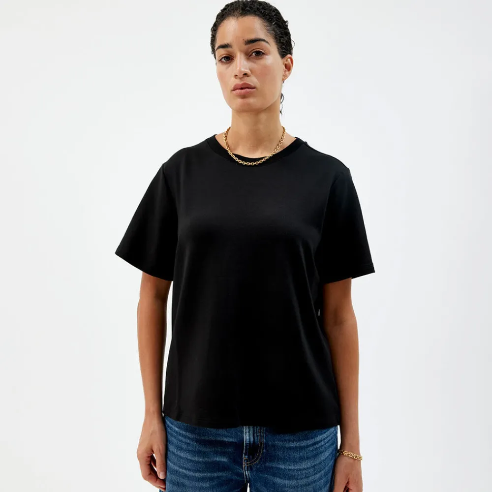 Pierre Robert Loungewear|T-Skjorter-T-skjorte Heavyweight Black