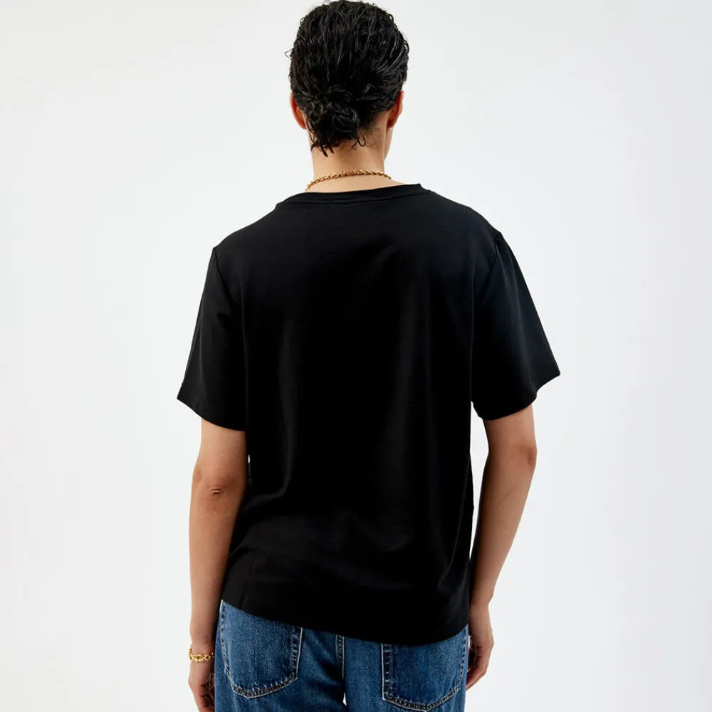Pierre Robert Loungewear|T-Skjorter-T-skjorte Heavyweight Black