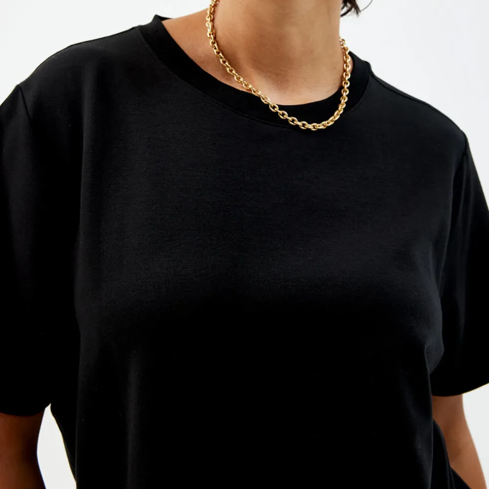 Pierre Robert Loungewear|T-Skjorter-T-skjorte Heavyweight Black