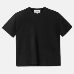 Pierre Robert Overdeler|Sommerull-T-skjorte I Ull Black