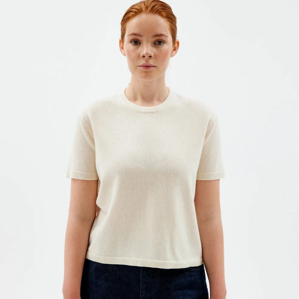 Pierre Robert Overdeler|T-Skjorter-T-skjorte I Ull Ivory