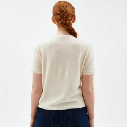 Pierre Robert Overdeler|T-Skjorter-T-skjorte I Ull Ivory