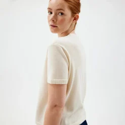 Pierre Robert Overdeler|T-Skjorter-T-skjorte I Ull Ivory