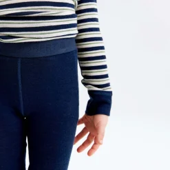 Pierre Robert Overdeler|Ullundertøy-Ullgenser 1-8 år Navy Stripe X