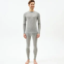 Pierre Robert Ullundertøy-Ullongs Herre Grey Melange