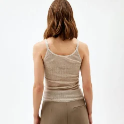 Pierre Robert Overdeler|Singlet-Ullsinglet Stone Beige