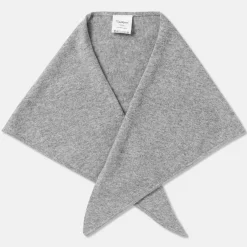 Pierre Robert Tilbehør|Sommerull-Ullskjerf Grey Melange