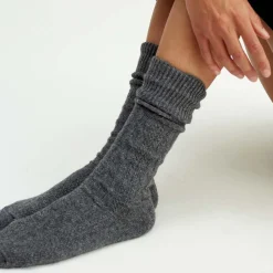 Pierre Robert Ullundertøy|Sokker-Ullsokk Nøstekjærlighet Grey Melange