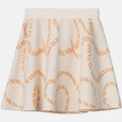 Pierre Robert Kjoler Og Skjørt|Loungewear-Vendbart Skjørt Apricot/Ecru