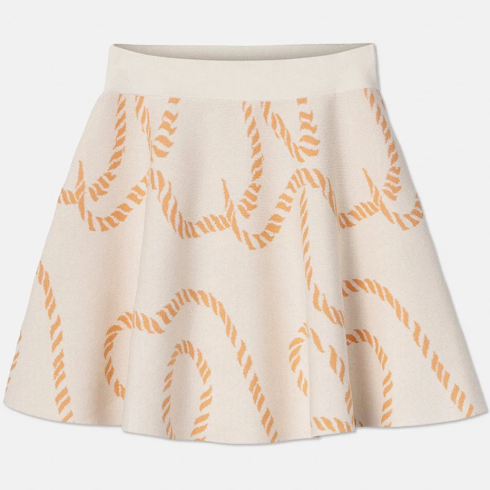 Pierre Robert Kjoler Og Skjørt|Loungewear-Vendbart Skjørt Apricot/Ecru