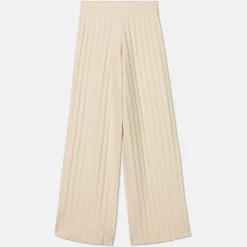 Pierre Robert Underdeler|Loungewear-Vid Bukse Ecru