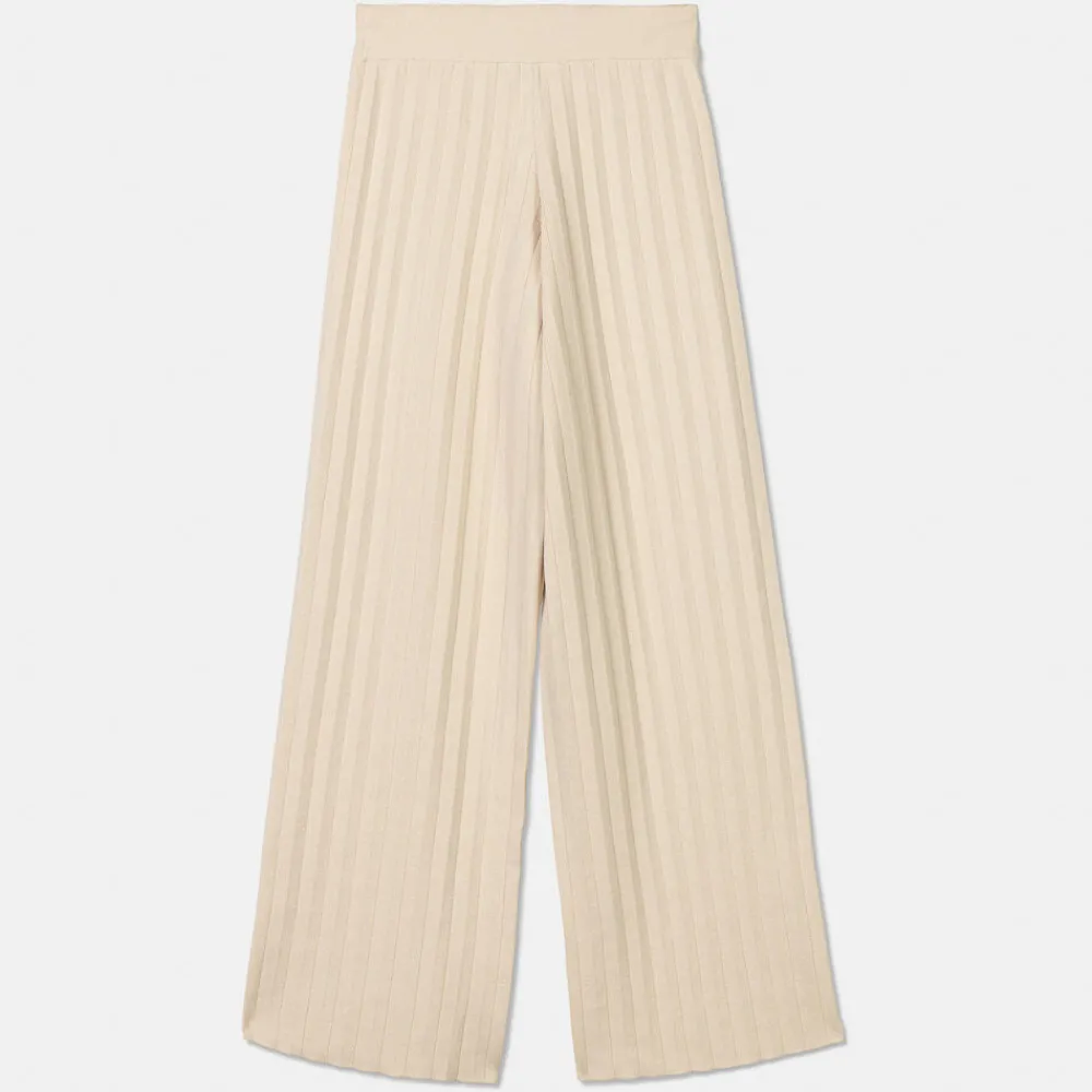 Pierre Robert Underdeler|Loungewear-Vid Bukse Ecru